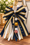 💙✨ Cats Game Day Spirit Purse Bow