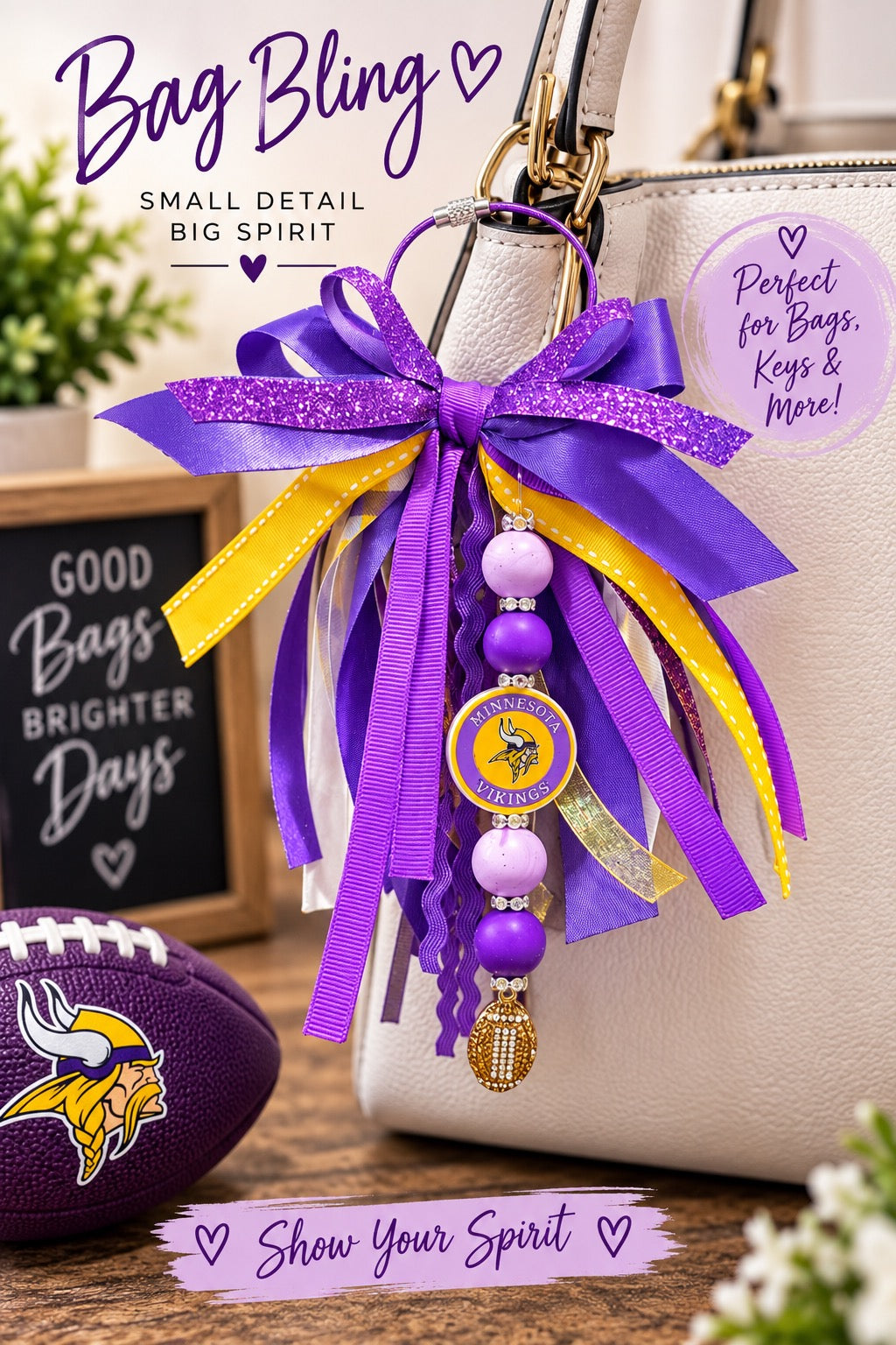 Vikings Bag Bling