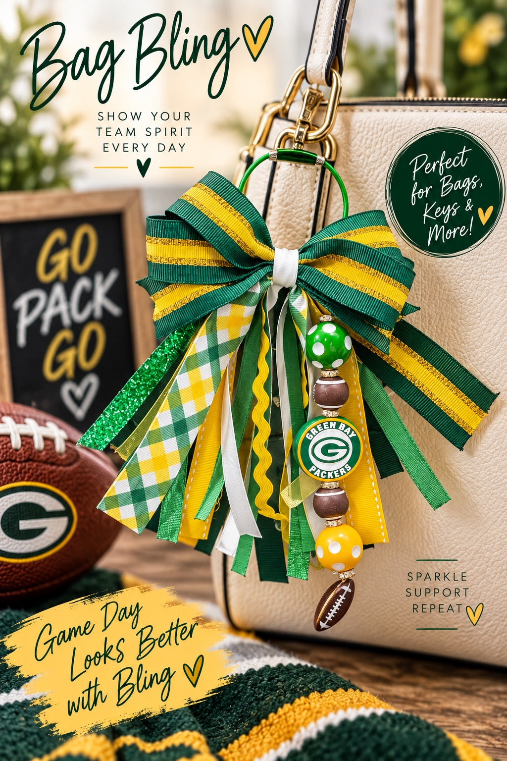 Packers Bag Bling
