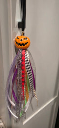 Halloween Pumpkin Salt Shaker Tassel